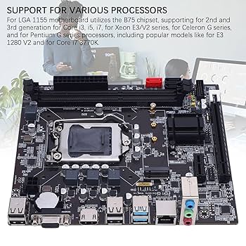 Amazon | DDR3 マザーボード、B75 チップセット ゲーミング